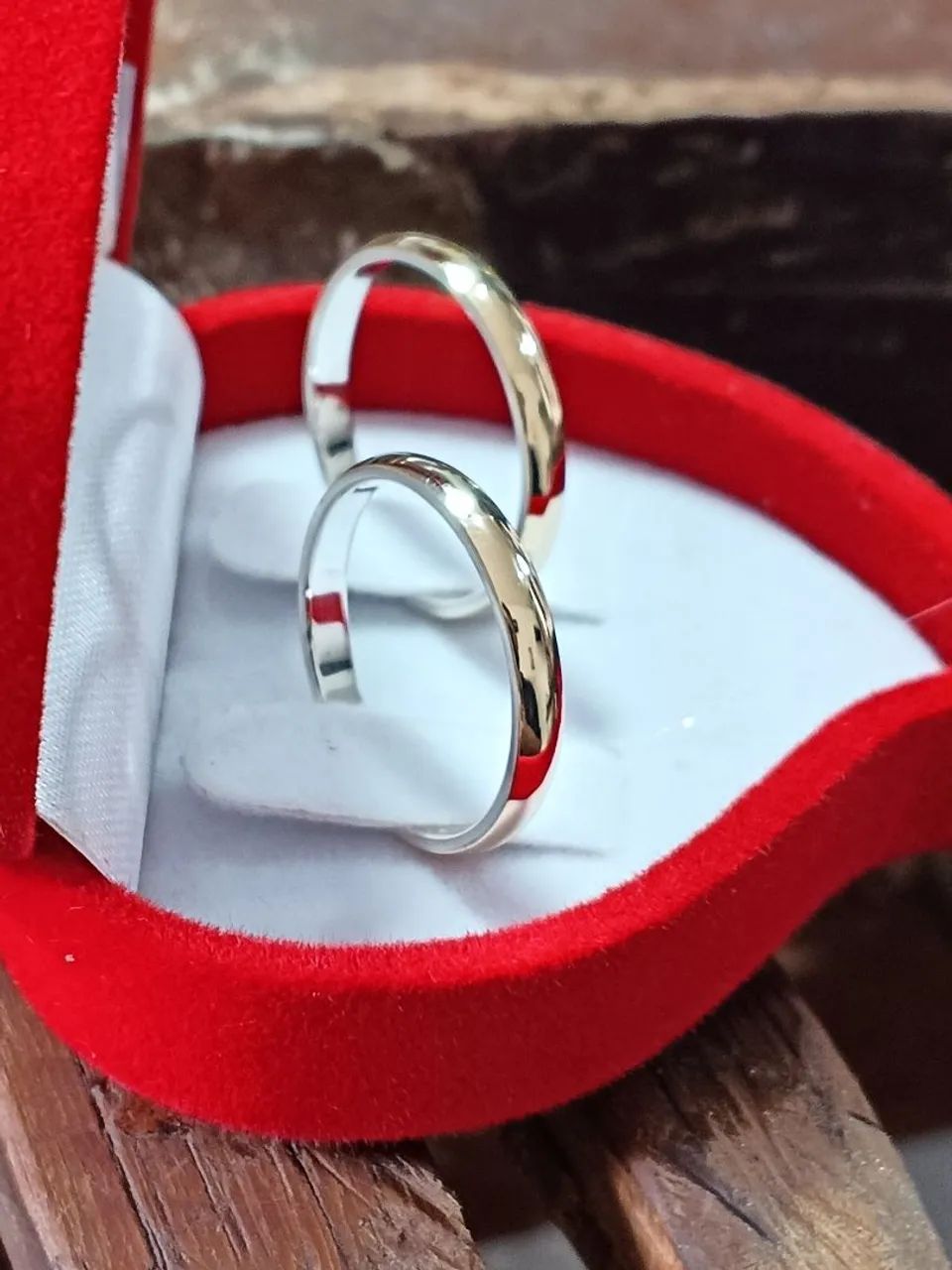 Alianças de Casamento ouro 18k (750) - Foto 3