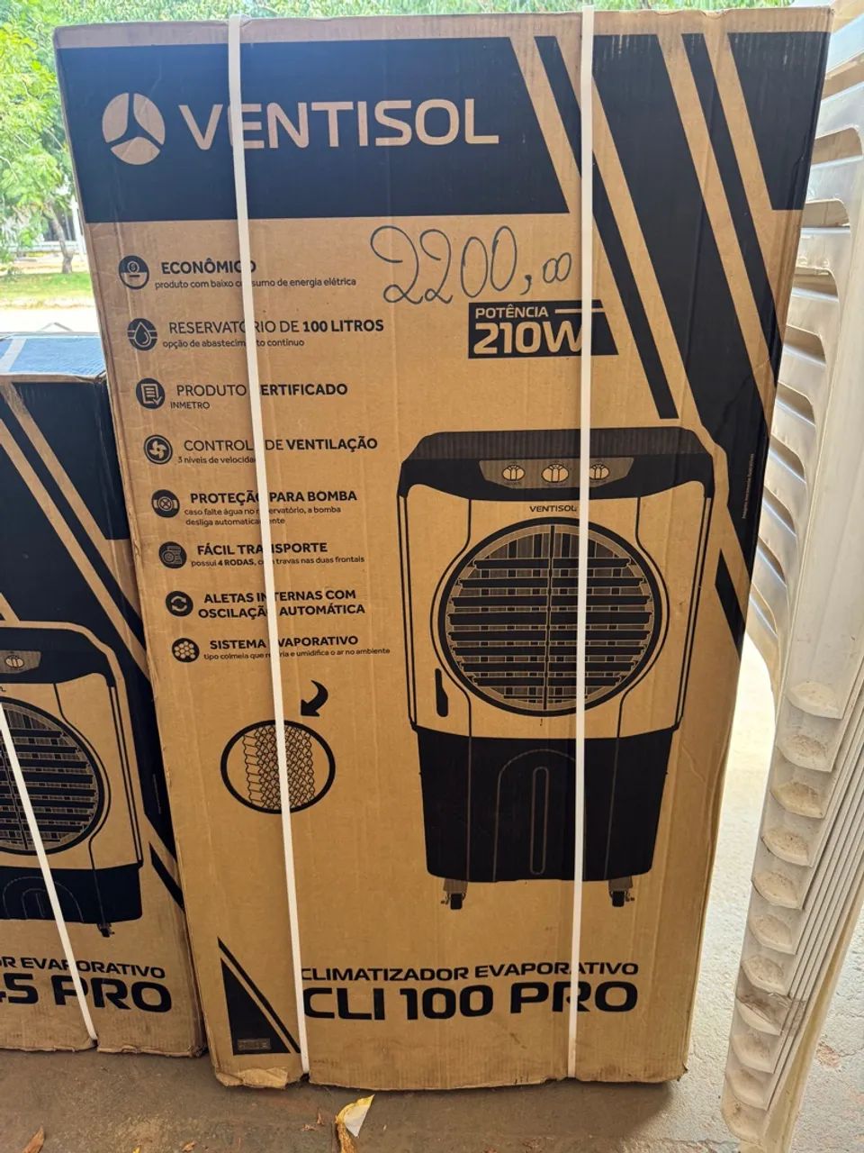 Climatizador 100 Litros NOVO