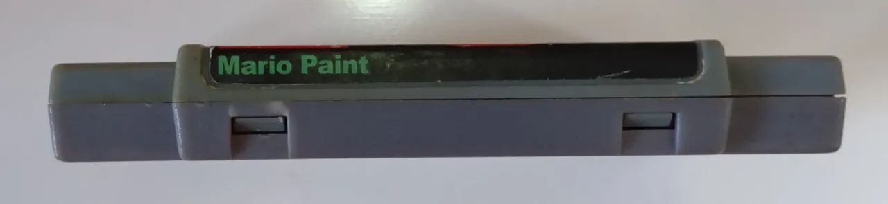 ( Leia ) Cartucho Super Nintendo Mario Paint Chip Originalt - Foto 4