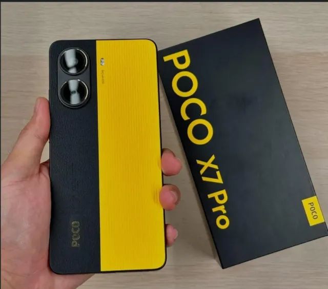 POCO X7 Pro - 8 ram 256 Gb Amarelo - Celulares e Smartphones