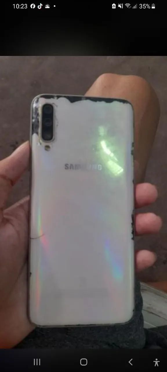 Samsung a70 em boas condições. - Foto 2