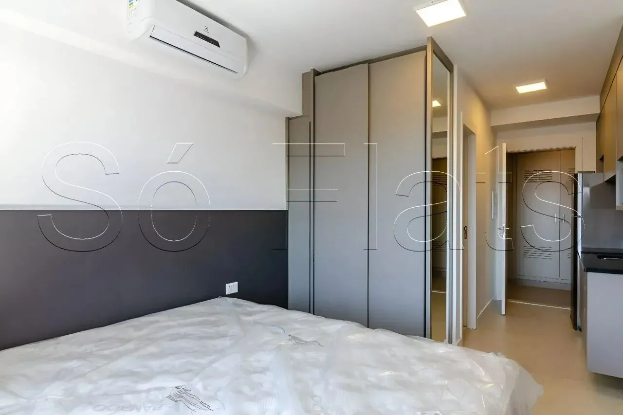 Studio Go Campo Belo, apartamento disponível para locação com 25m² e 1 dormitório