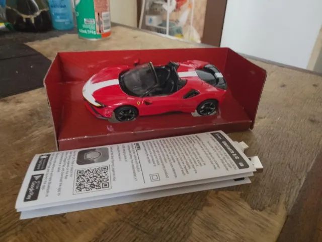 miniatura Ferrari da coleção Shell Vpower - Foto 4