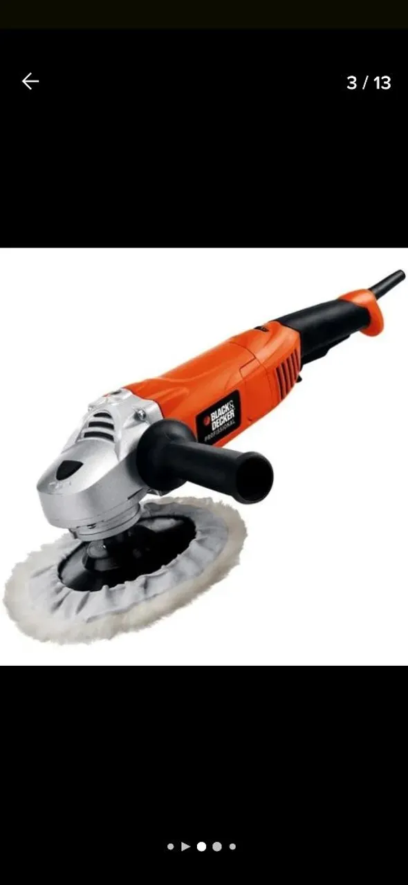 Politriz profissional Black & Decker