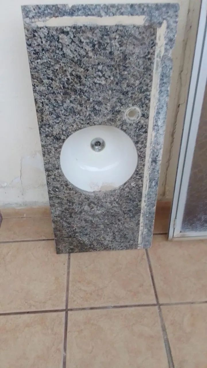 Cuba de banheiro em granito - Utensílios Para Banheiro e Limpeza ...