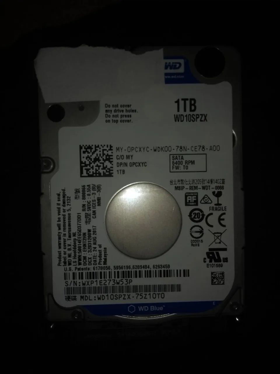 Lote 10  HD de 120gb ate 1TB  defeito 