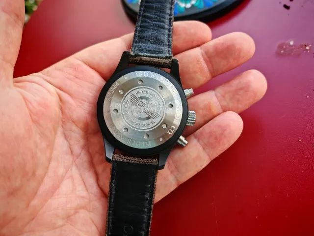 Relógio tipo IWC Top Gun AAA+ Quartz - Foto 4