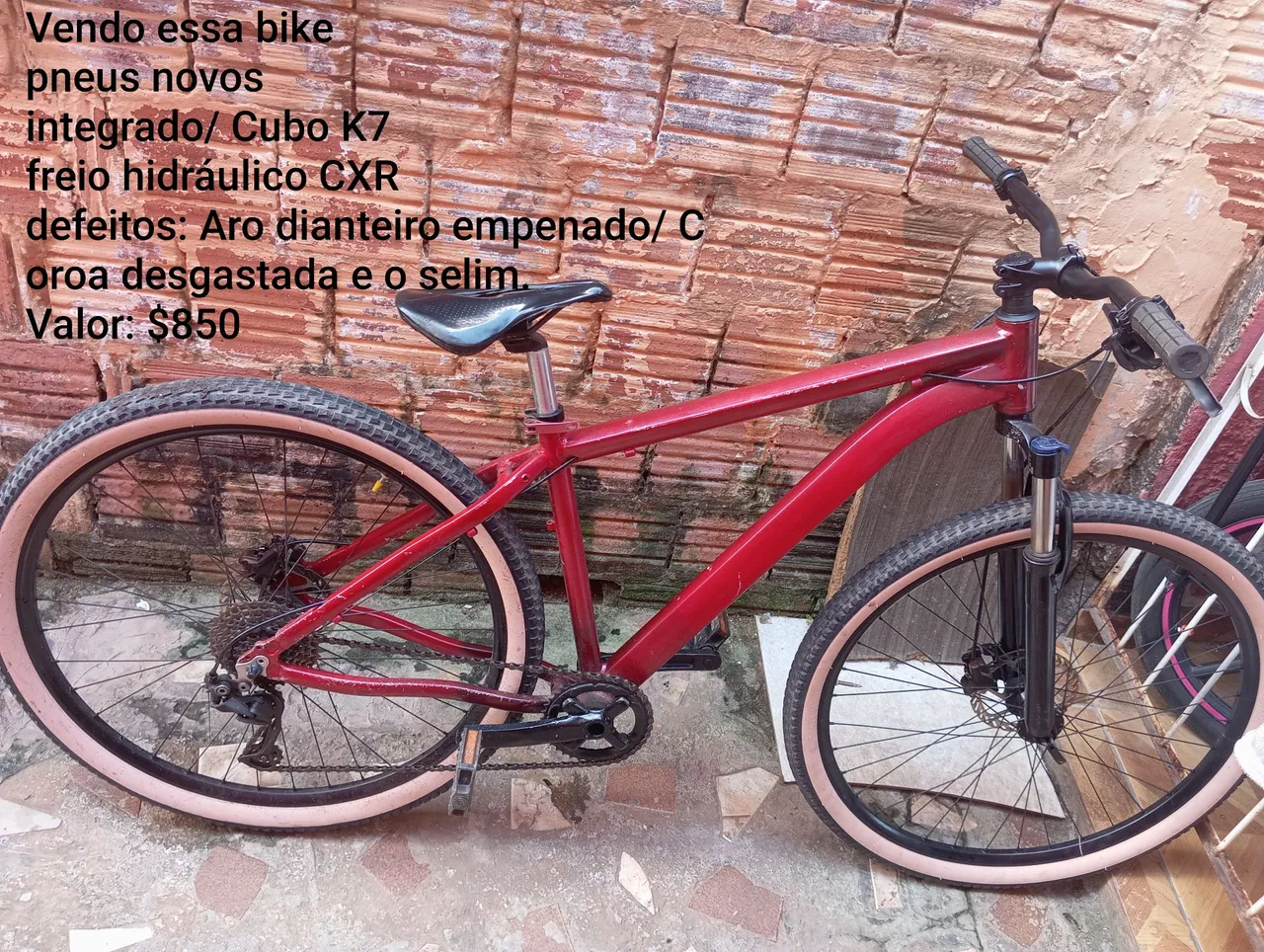 Bike Aro 29 Freio Hidráulico CXR