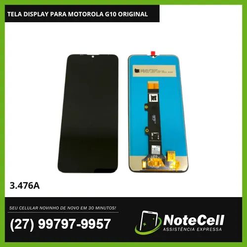 Tela Display Para Moto G10 Original- Instalação Expressa Em 30 Minutos!