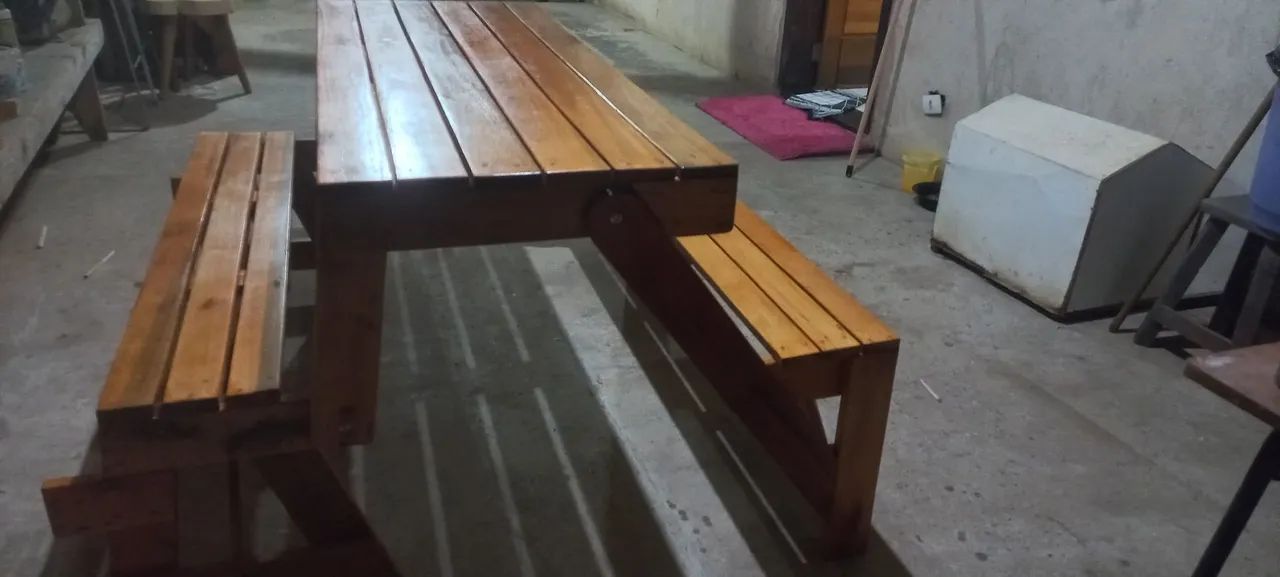 Mesa que vira banco - Foto 2