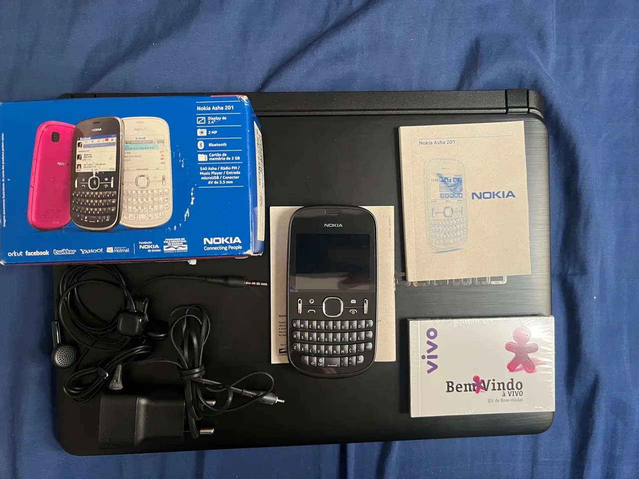 Vendo Aparelho Celular Nokia Modelo Asha 201 - Não É Smartphone 