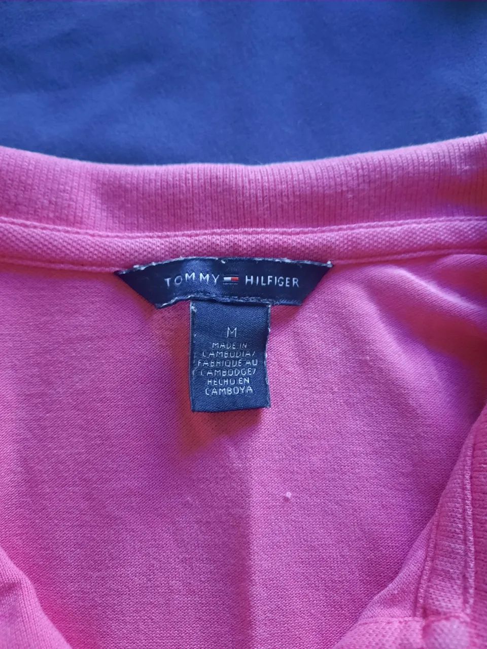 Camisa Polo tommy hilfiger Rosa Feminina - Foto 3
