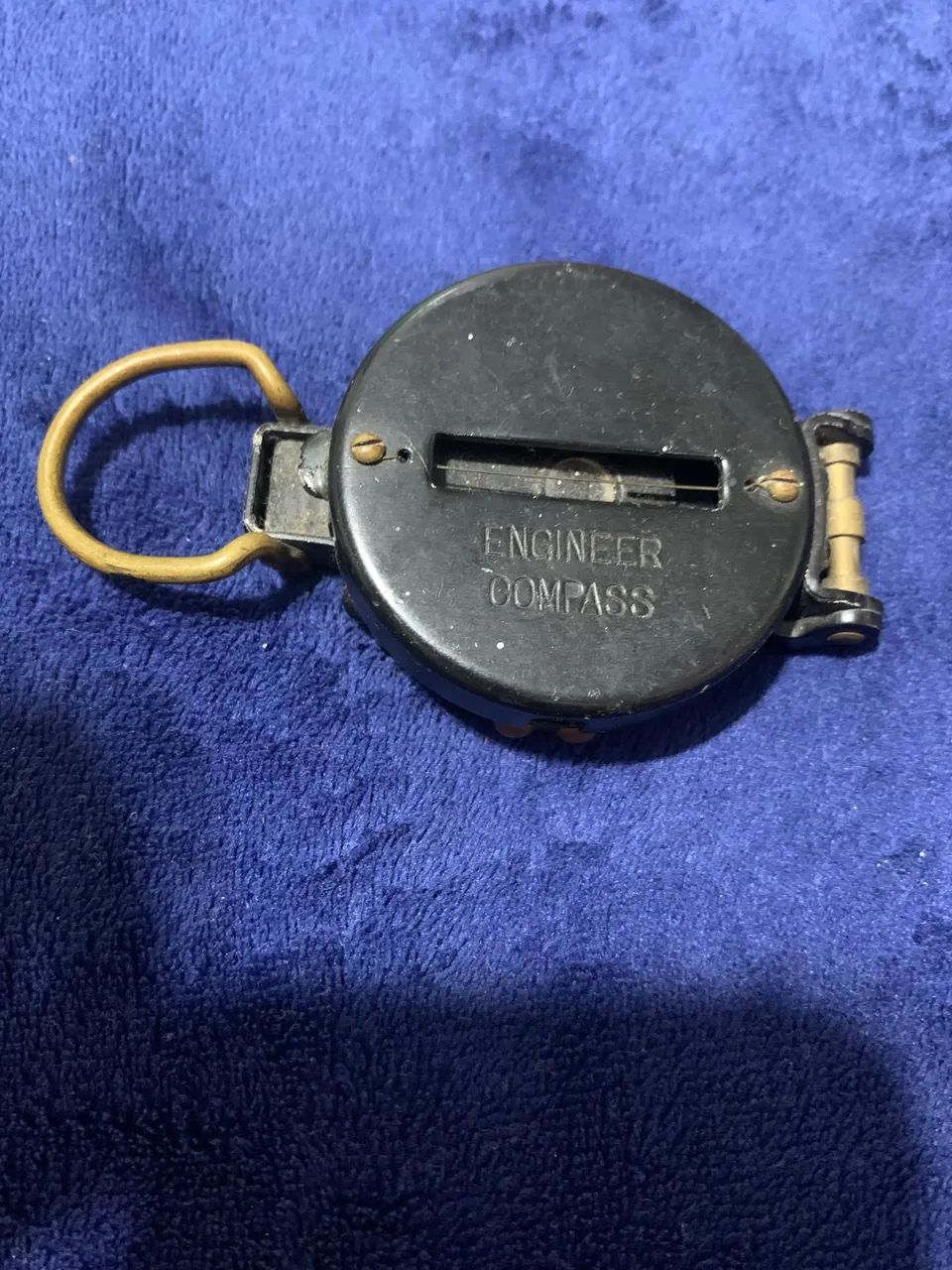 Bússola portátil de bolso - Estilo militar - Foto 4