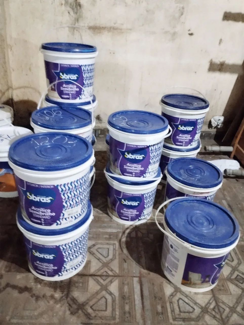 Tinta semibrilho balde 15 litros sbras - Foto 2