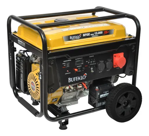 Gerador De Energia Gasolina 12,5kva Plus 220v Trif e Mono C/ Partida Elétrica - Buffalo
