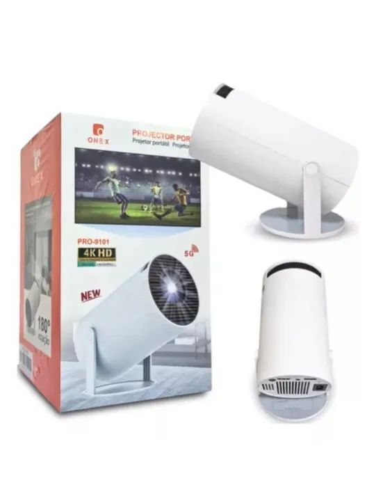 Mini Projetor Android HD Wifi 5g Bluetooth Smart Tv Portátil PRO-9101 (NOVO) - Foto 4