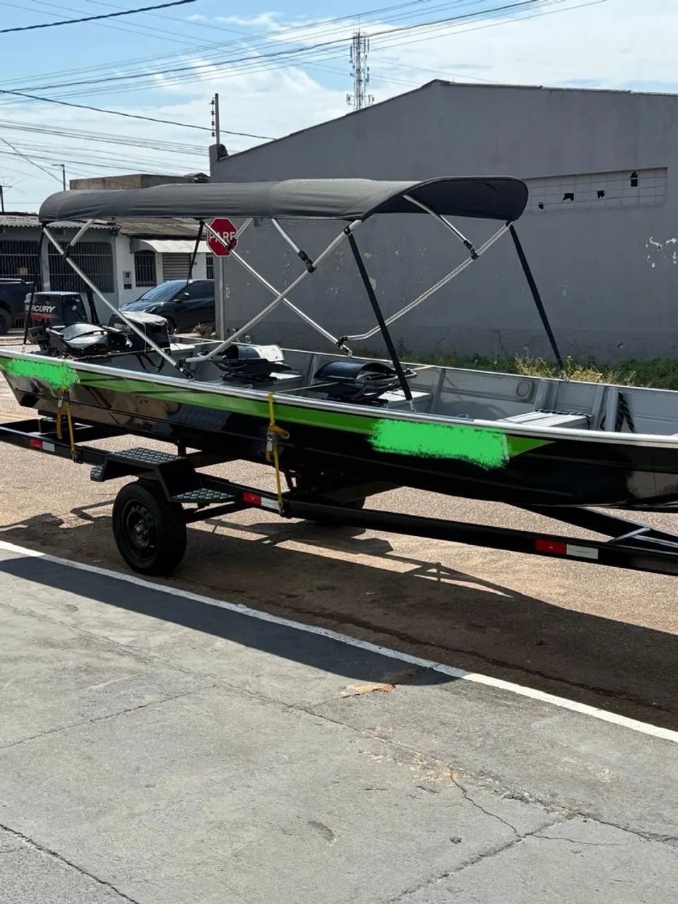 Vende-se esta embarcação completa 25/25 nova  - Foto 2