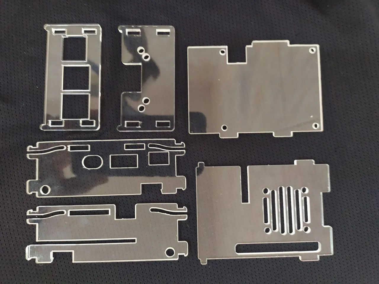 Case Transparente ACRILICO P/ Raspberry Pi3(b)+ Cooler +dissipadores.<br> - Foto 3
