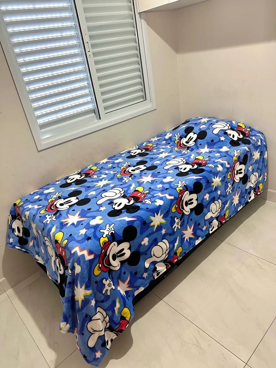 Manta Flannel Cobertor Personagem Solteiro 1,50x2,20cm - Foto 4
