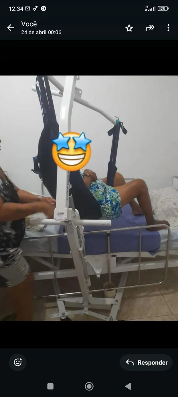 Guincho elevação para pacientes acamado