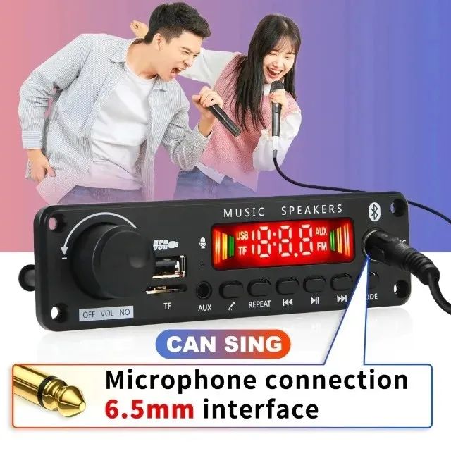 Placa Decodificadora 50W Usb Mp3 Sd Bluetooth Karaokê - Foto 4