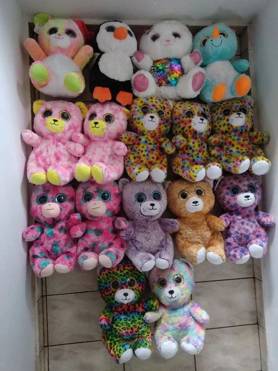 Ursos Br olho de vidro marchine grandes, maquina de 5. cada