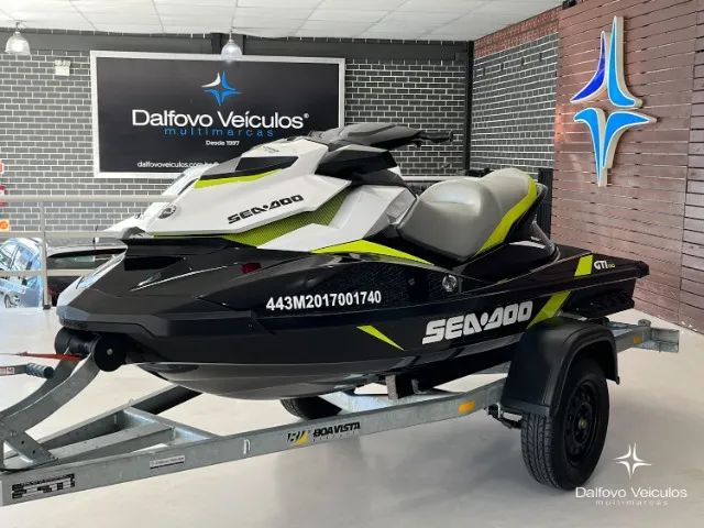 Jet Ski Seadoo GTI 130 SE 2017 com Carreta Inclusa Único dono 99 horas uso