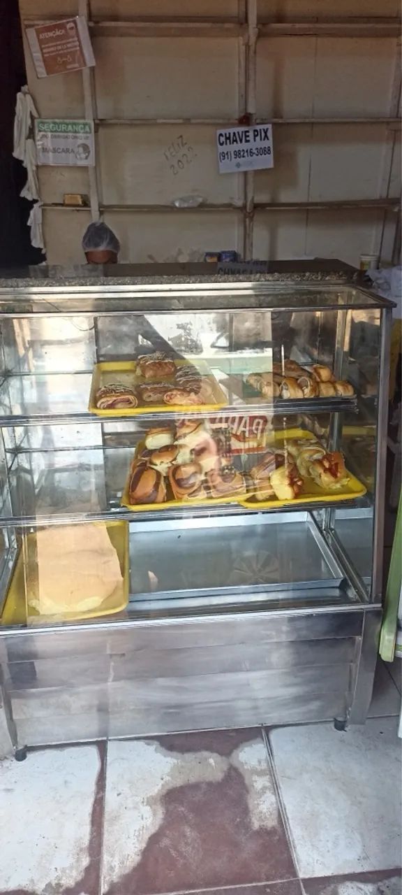 Equipamentos de padaria parados 