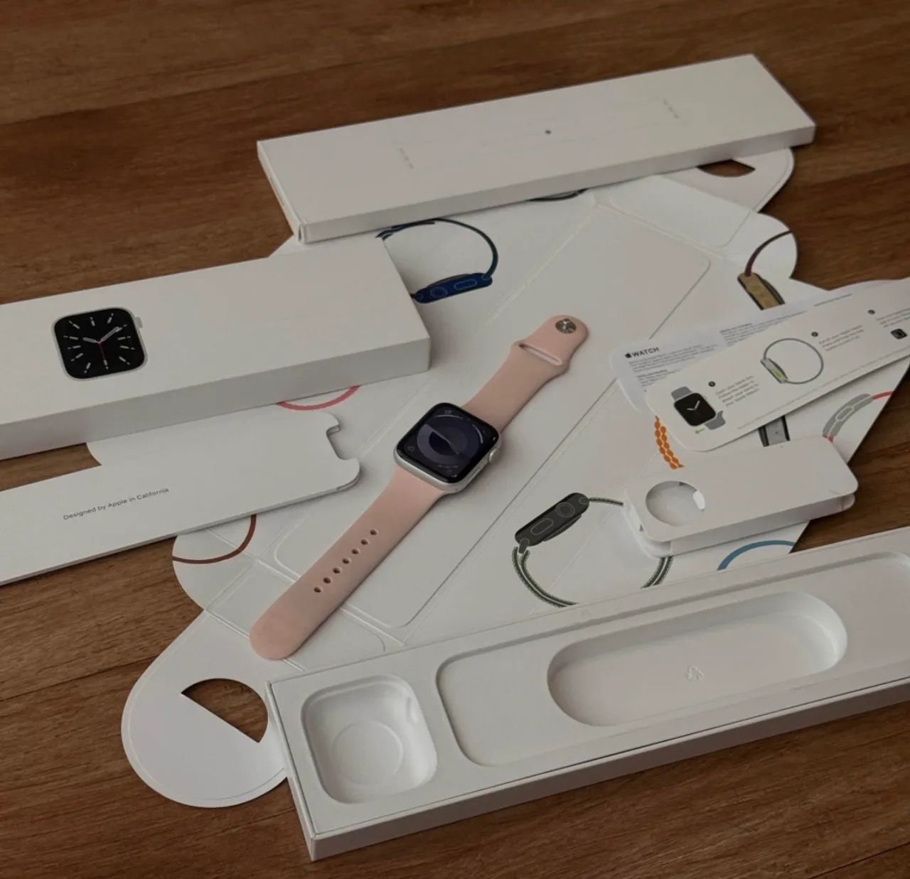 Apple Watch Series 6 44mm Silver - Smartwatches - Jardim Maluche