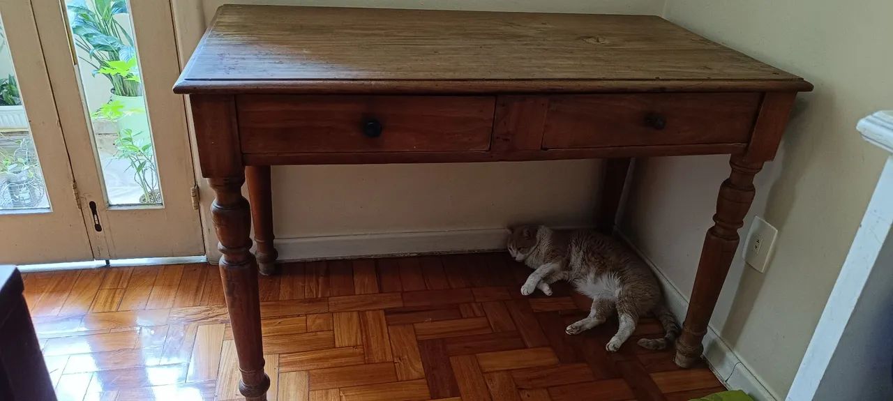 Mesa de estudo ou trabalho madeira - Foto 4