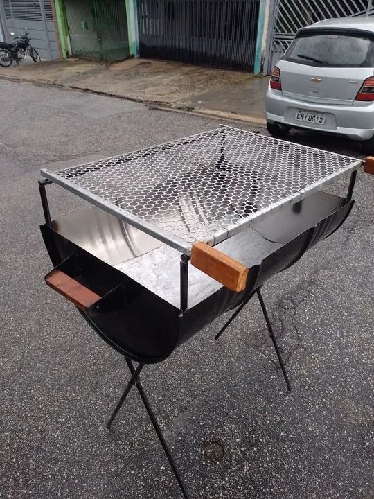 Churrasqueira de tambor - R$280,00 - Foto 2