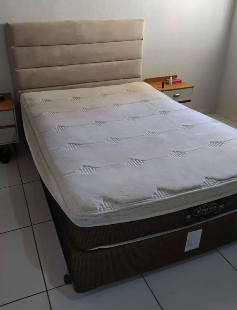 Cama Box de Casal com Cabeceira da Kingstar  - Foto 3