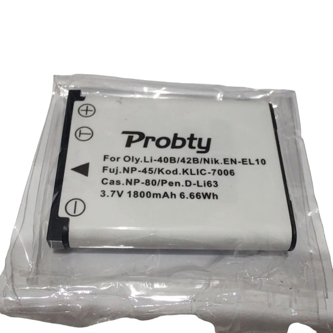 Bateria En-El10 Probty 1800 Mah Pc14R Dl-I63 W36  Arctis Casio NP82 Fujifilm NP45 K7006 - Foto 2