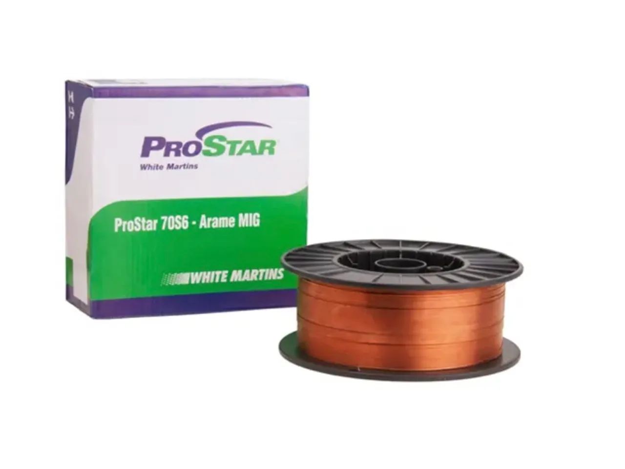 Arame Mig ER70S6 15kg PROSTAR - White Martins