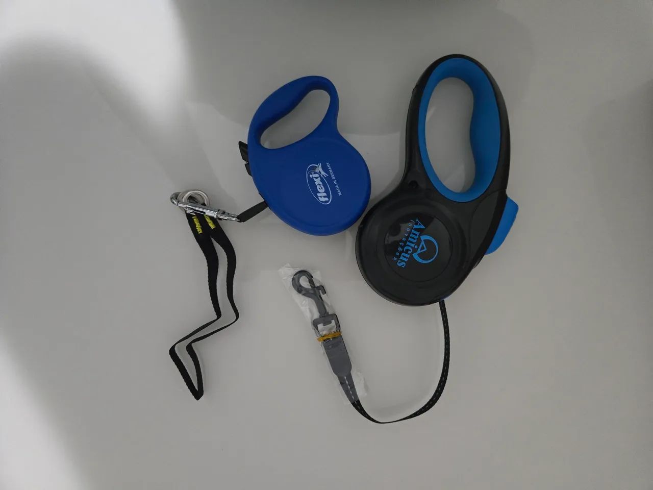 2 Peças de Coleira Retrátil para Cães