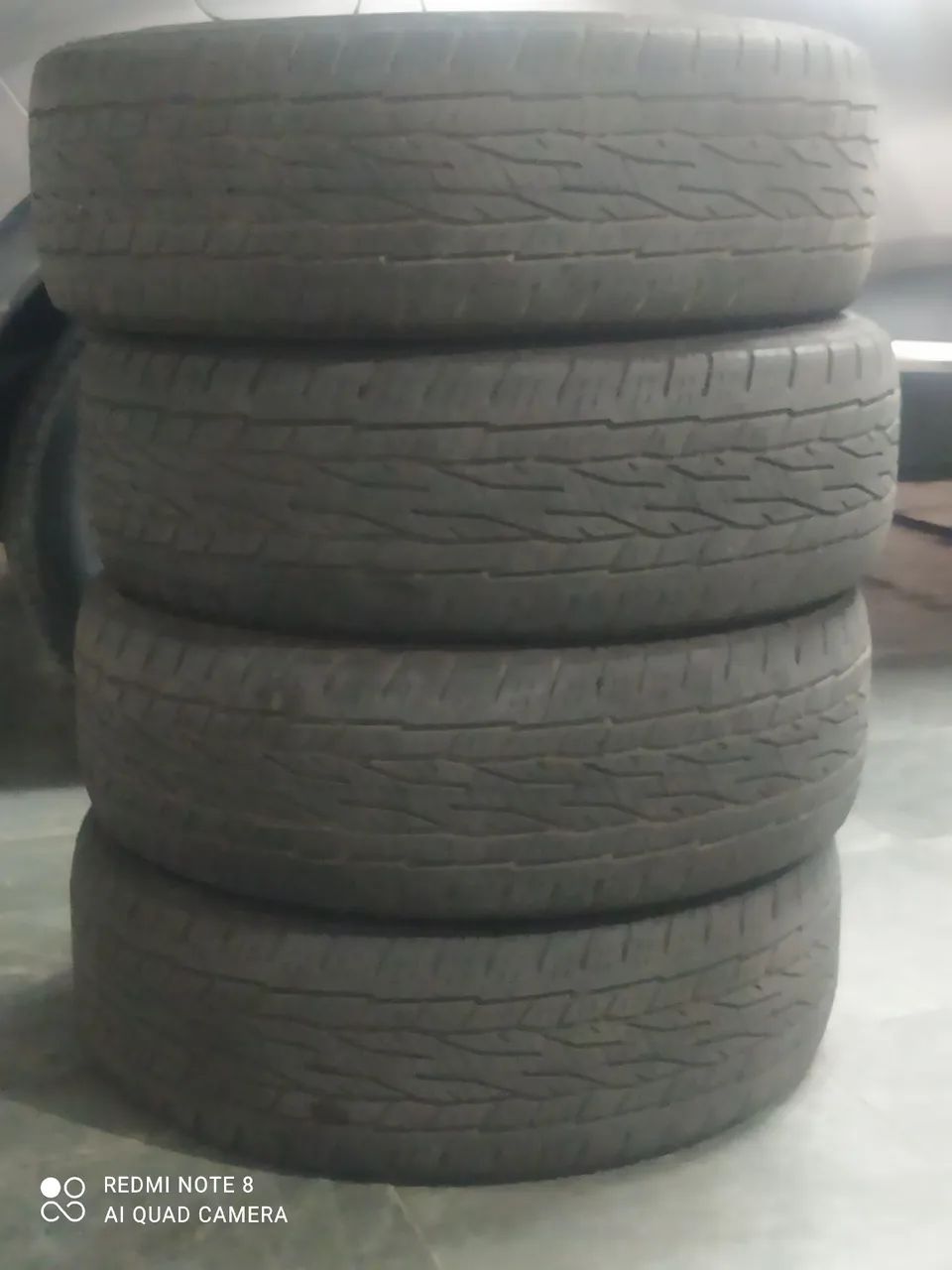 Troco 4 Pneus aro 17 - Foto 3