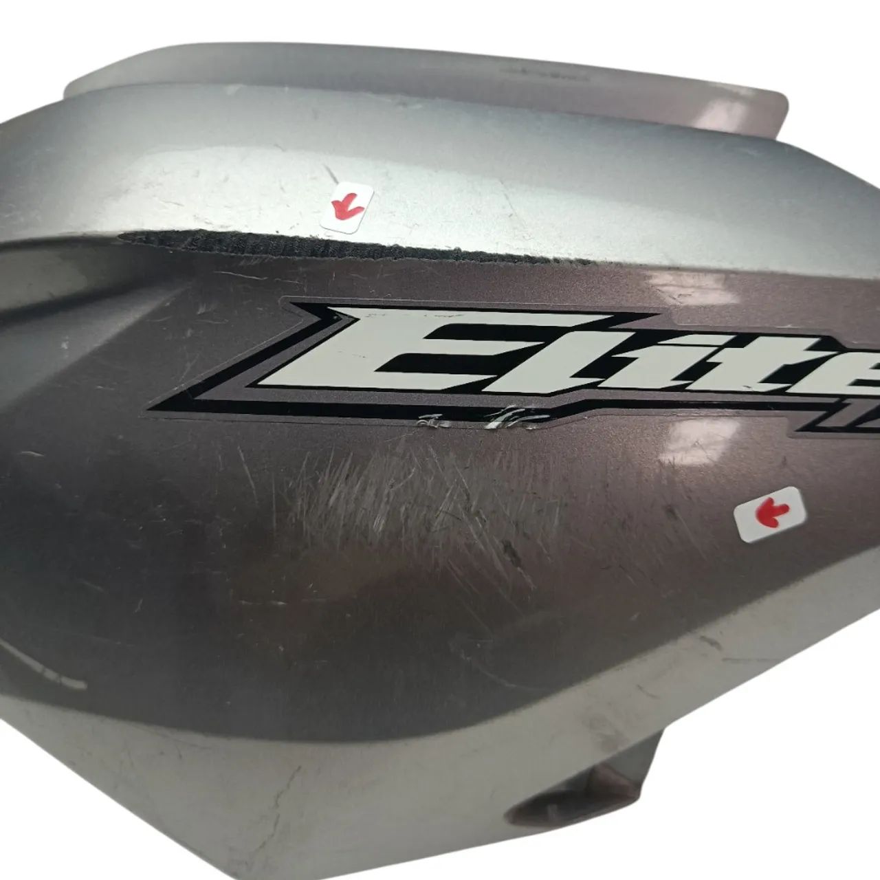 Par Carenagem Rabeta Honda Elite 125 19-22 Original Cinza - Foto 7