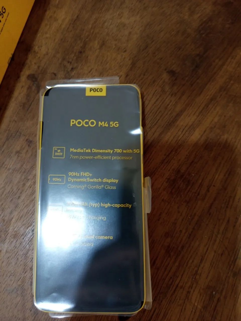 Celular novo Poco M4 5G - Foto 4