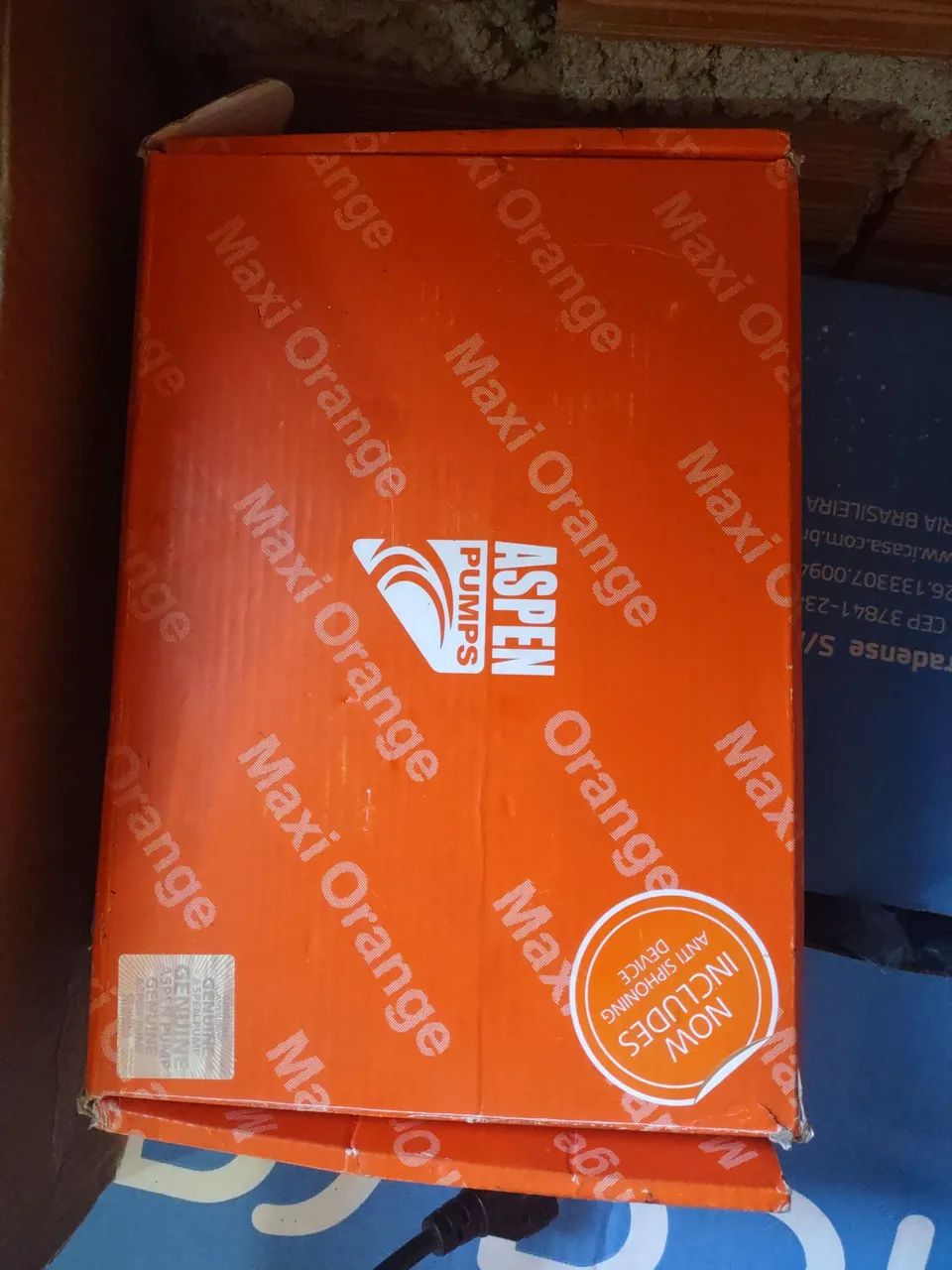 Bomba de dreno Aspen Maxi Orange Equipamentos Para Comércio