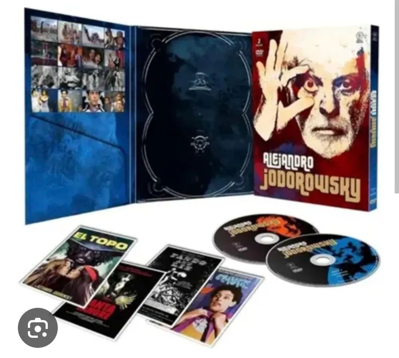Box dvd Alejandro Jodorowsky Obras Primas do Cinema 2 discos RARO - Foto 2