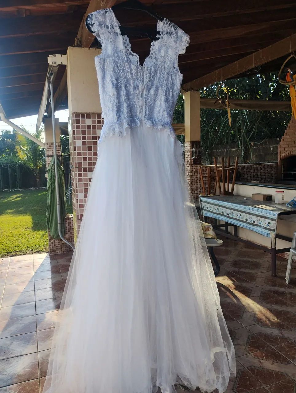 Vestido de noiva elegante e romântico - Foto 4