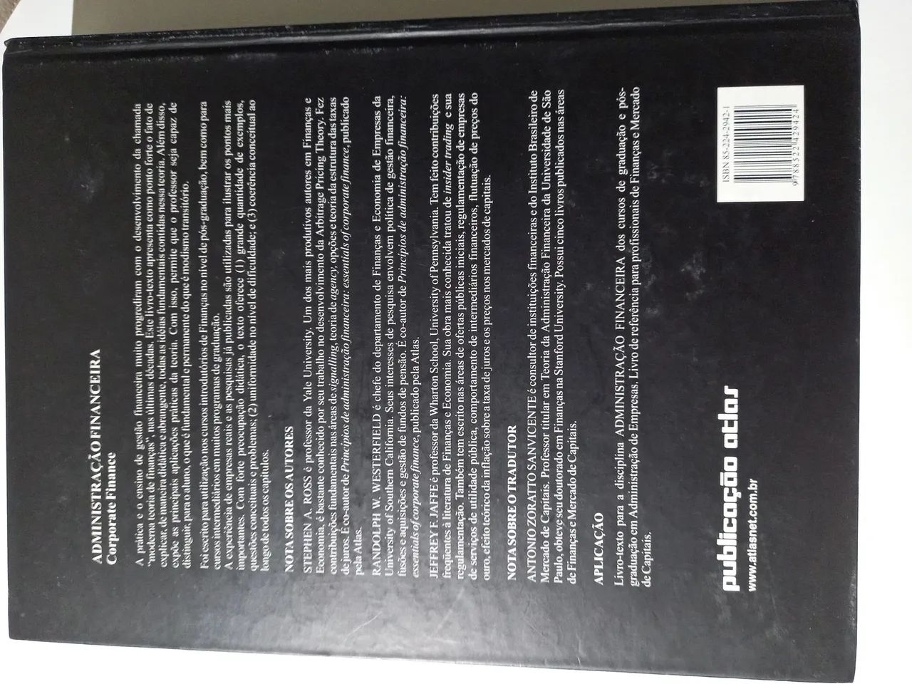  Administração Financeira - Ross, Westerfield e Jaffe - Foto 3