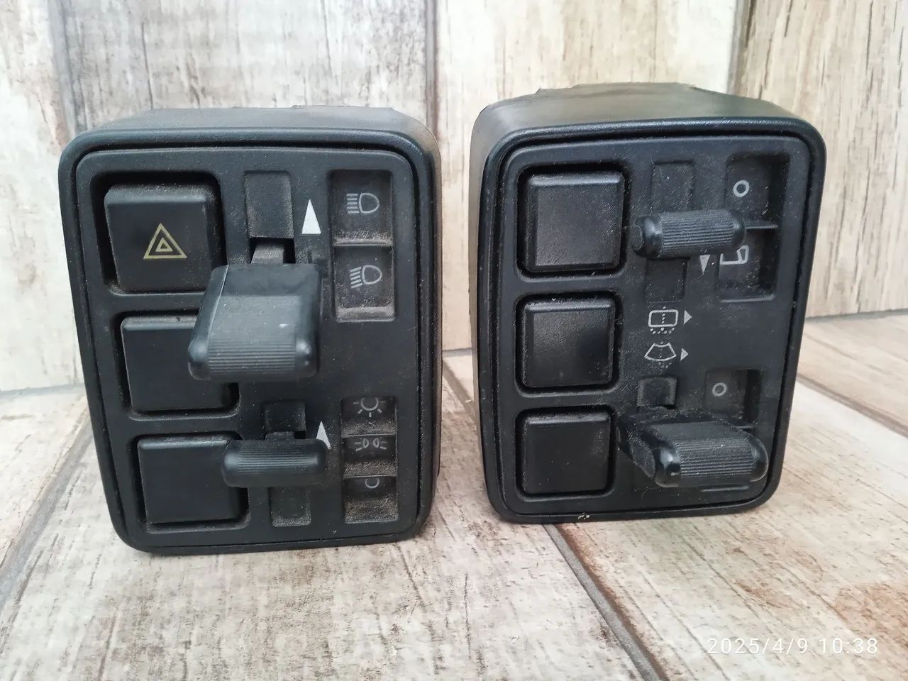 Chaves Interruptor Farol/Alerta/Limpador Fiat Uno/Prêmio/Fiorino/Elba