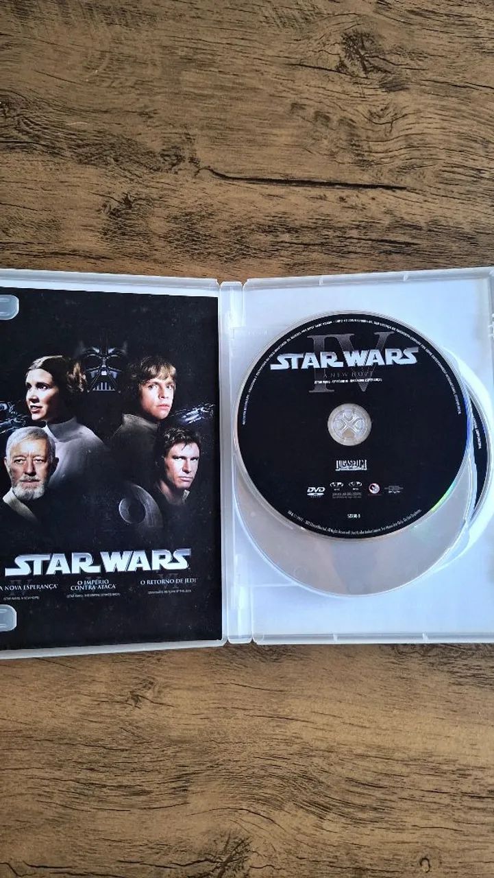 Star Wars - Trilogia Original - DVD  - Foto 2