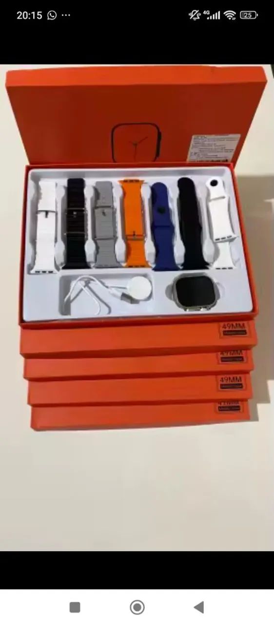 Relógio Smartwatch 7 em 1 ULTRA 9 - 49mm -  - Foto 3