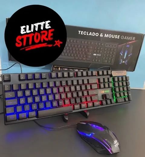 teclado e mouse gamer - Foto 4