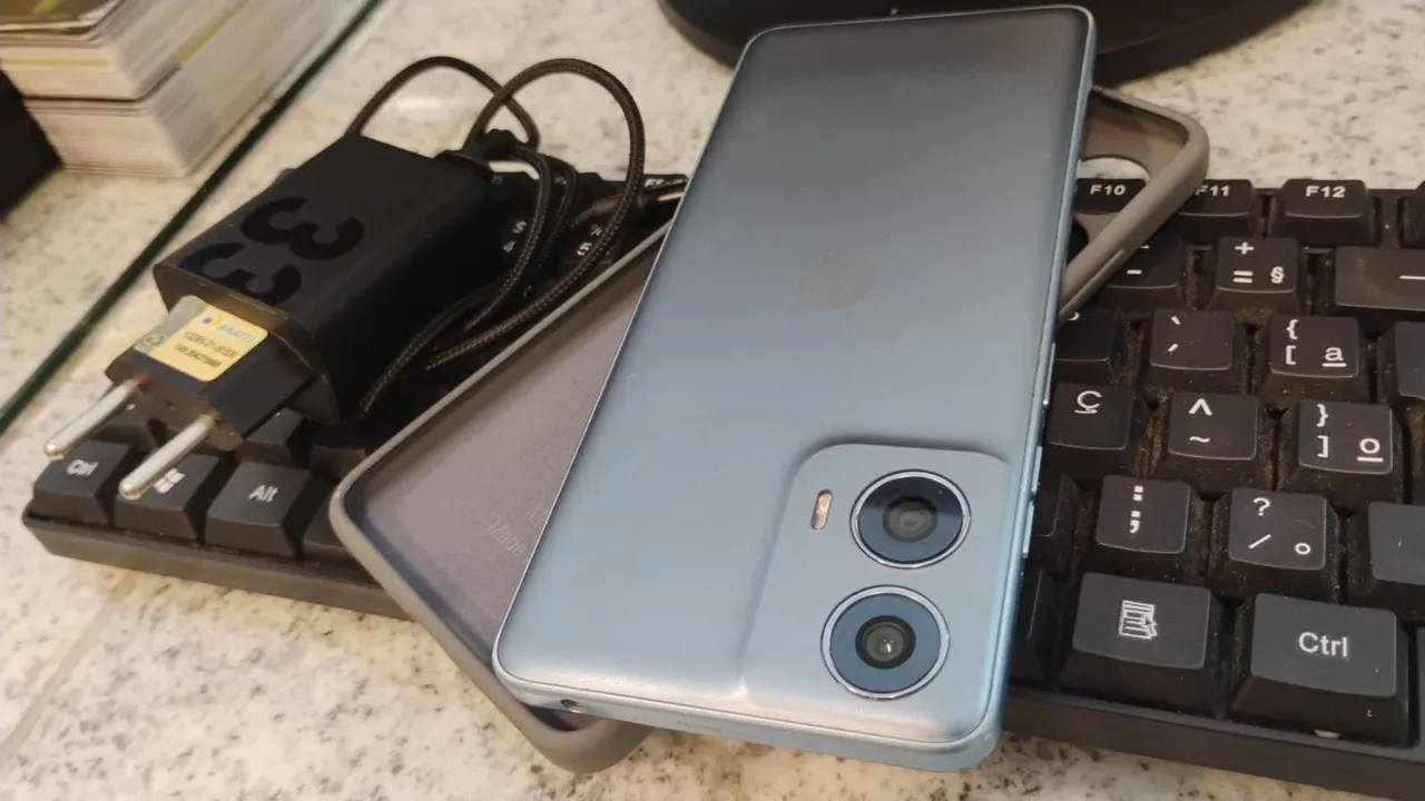 MOTO G24 POWER TROCO COM VOLTA OK