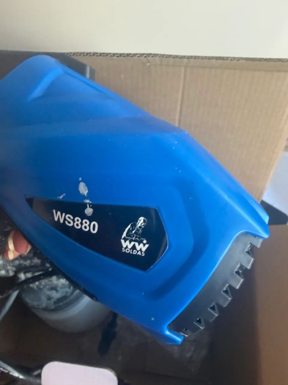 Pistola de pintura elétrica ws880 110v - Foto 3