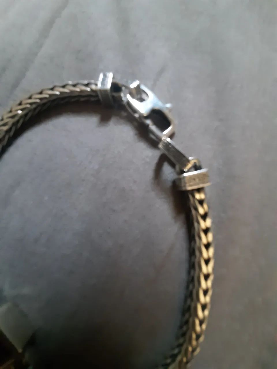 Pulseira tipo Balé com Pedra Azul - Foto 3