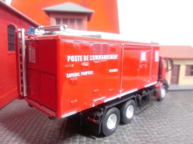 MINIATURA 1990 CELLULE POSTO DE COMMANDEMENT RENAULT KÉRAX FRANÇA - ESCALA 1-75 - DELPRADO - Foto 3